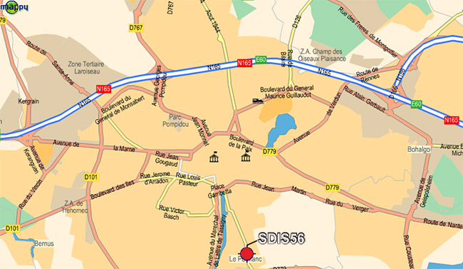 Plan d'accès